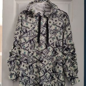 💵 Money 💵 women hoodie 💵 size small long